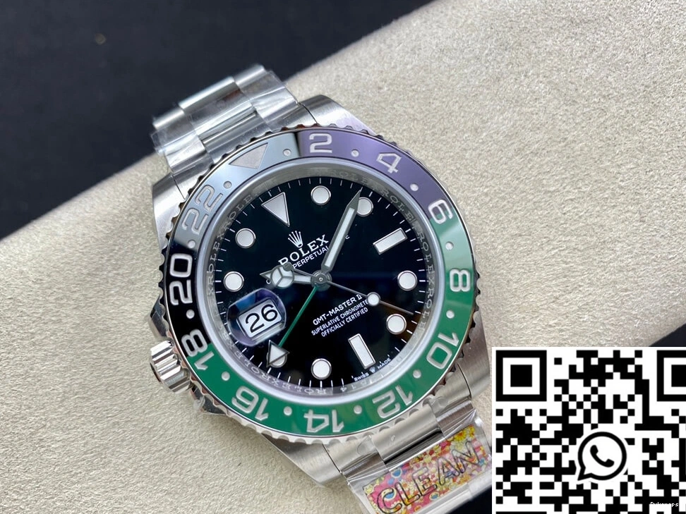 M126720VTNR-0001 TravelReady GMT 1166 Master Rolex Black Factory Clean Dial II 0816